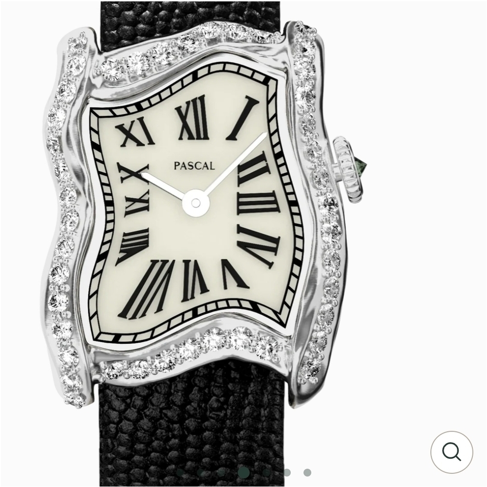 'Mirage' Diamond Watch 0.83 Carat Diamond,  Classic, Silver Tone